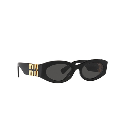 Miu Miu 0MU 11WS Sunglasses 1ab5s0 black - three-quarters view