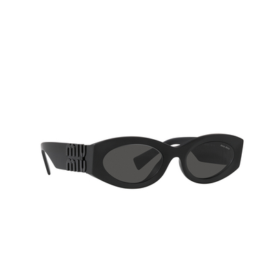 Miu Miu 0MU 11WS Sunglasses 1bo5s0 matte black - three-quarters view