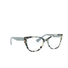 Miu Miu CORE COLLECTION Eyeglasses 08D1O1 beige havana top blue - product thumbnail 2/3