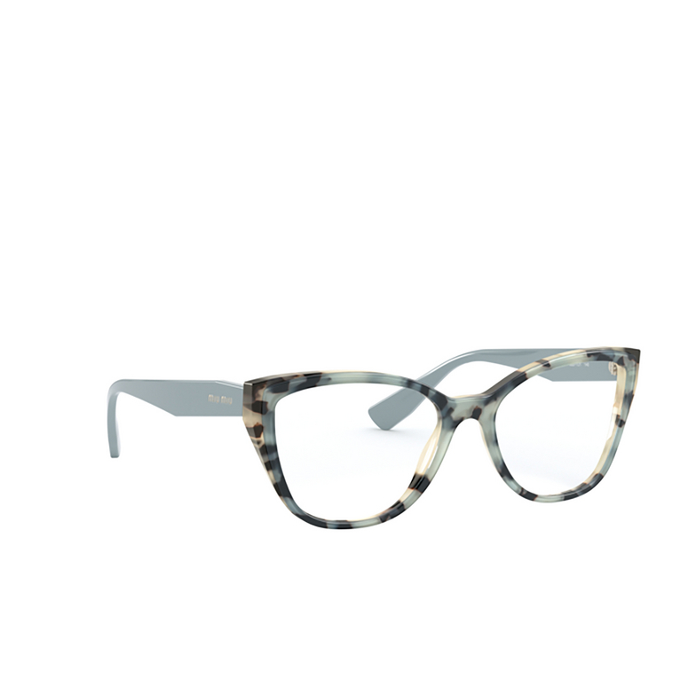 Miu Miu CORE COLLECTION Eyeglasses 08D1O1 beige havana top blue - 2/3