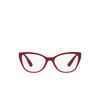 Miu Miu CORE COLLECTION Eyeglasses 16H1O1 bordeaux - product thumbnail 1/3