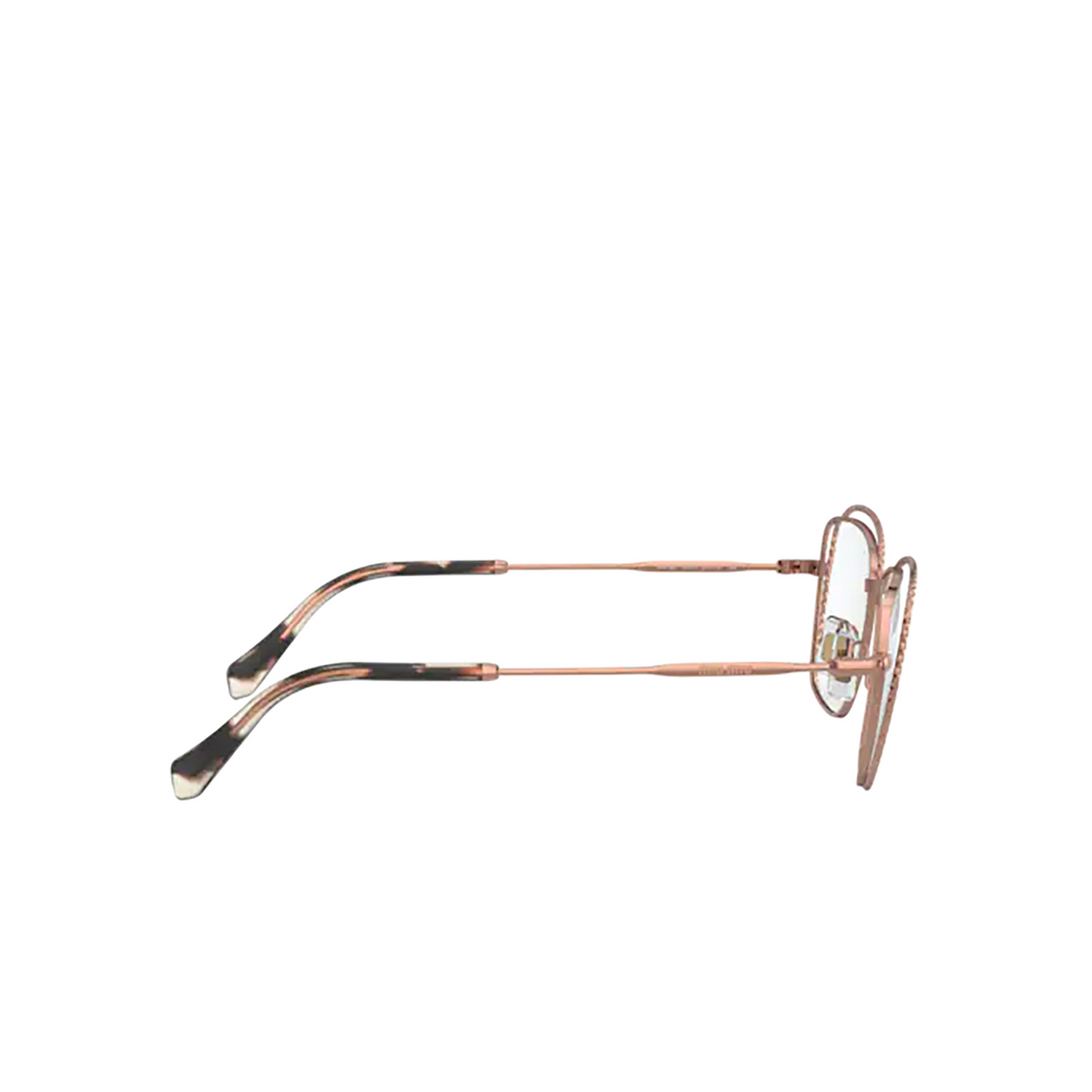 Miu Miu CORE COLLECTION Eyeglasses SVF1O1 Pink Gold - product thumbnail 3/4