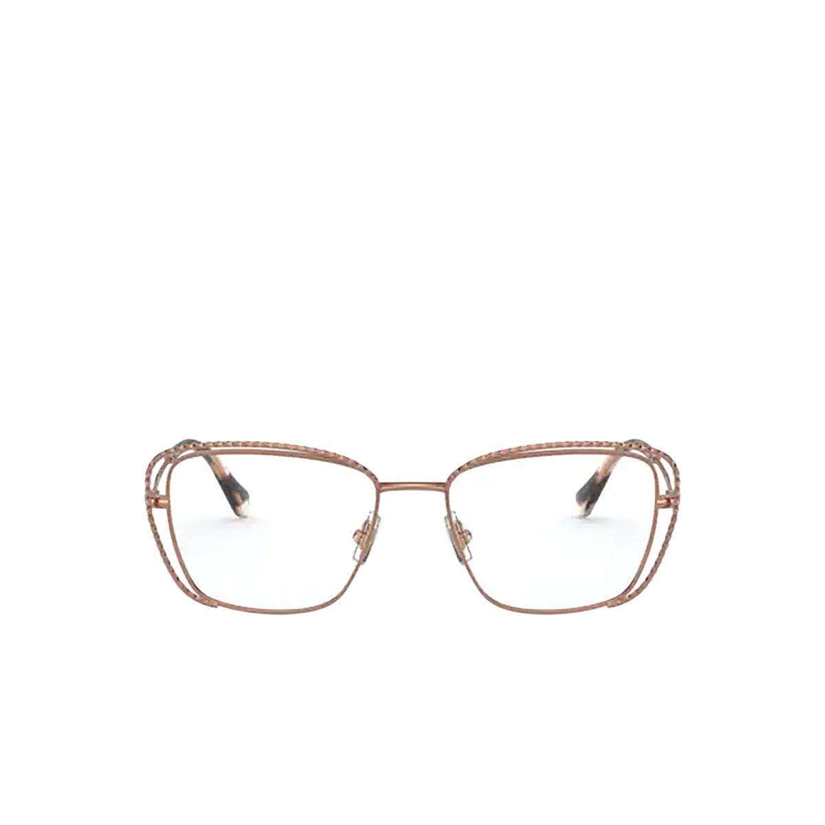 Miu Miu CORE COLLECTION Eyeglasses SVF1O1 Pink Gold - front view