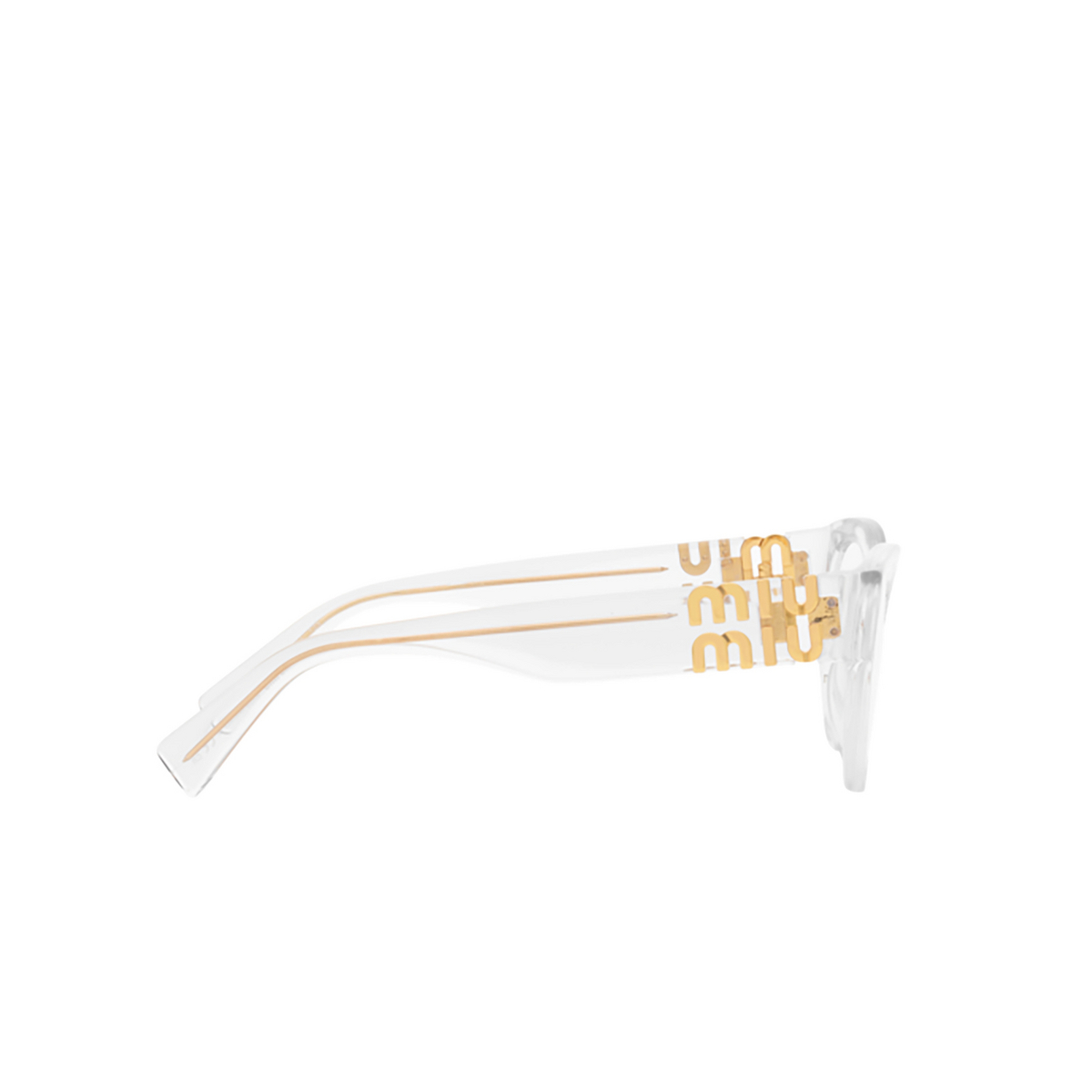 Occhiali da vista Miu Miu MU 01VV 2AZ1O1 Clear - anteprima prodotto 3/4