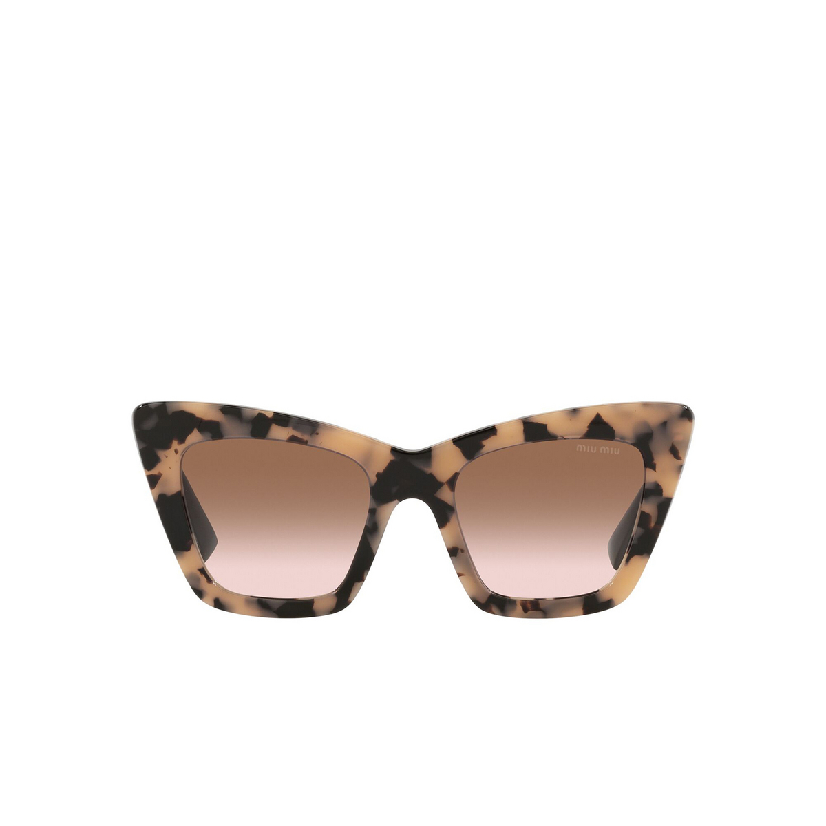 Miu Miu MU 01WS Sunglasses 07D0A6 Havana Pink - front view