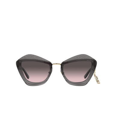 Miu Miu MU 01XS Sunglasses 02o146 dark grey transparent - front view