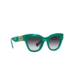 Miu Miu MU 01YS Sunglasses 15H09S green - product thumbnail 2/3