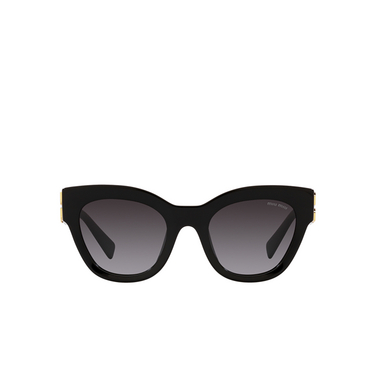 Miu Miu MU 01YS Sunglasses 1AB5D1 black - front view