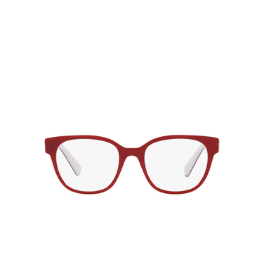 Miu Miu MU 02VV Eyeglasses 10D1O1 red white - front view