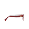 Miu Miu MU 02VV Korrektionsbrillen 10D1O1 red white - Produkt-Miniaturansicht 3/3