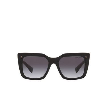 Miu Miu MU 02WS Sunglasses 1AB5D1 black - front view