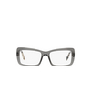 Miu Miu MU 03SV Korrektionsbrillen 09T1O1 black trasparent - Produkt-Miniaturansicht 1/3