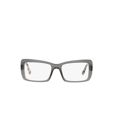 Miu Miu MU 03SV Korrektionsbrillen 09T1O1 black trasparent - Vorderansicht