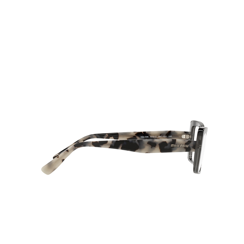 Miu Miu MU 03SV Korrektionsbrillen 09T1O1 black trasparent - 3/3
