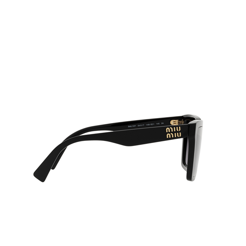 Miu Miu MU 03YS Sunglasses 1AB5D1 black - 3/3