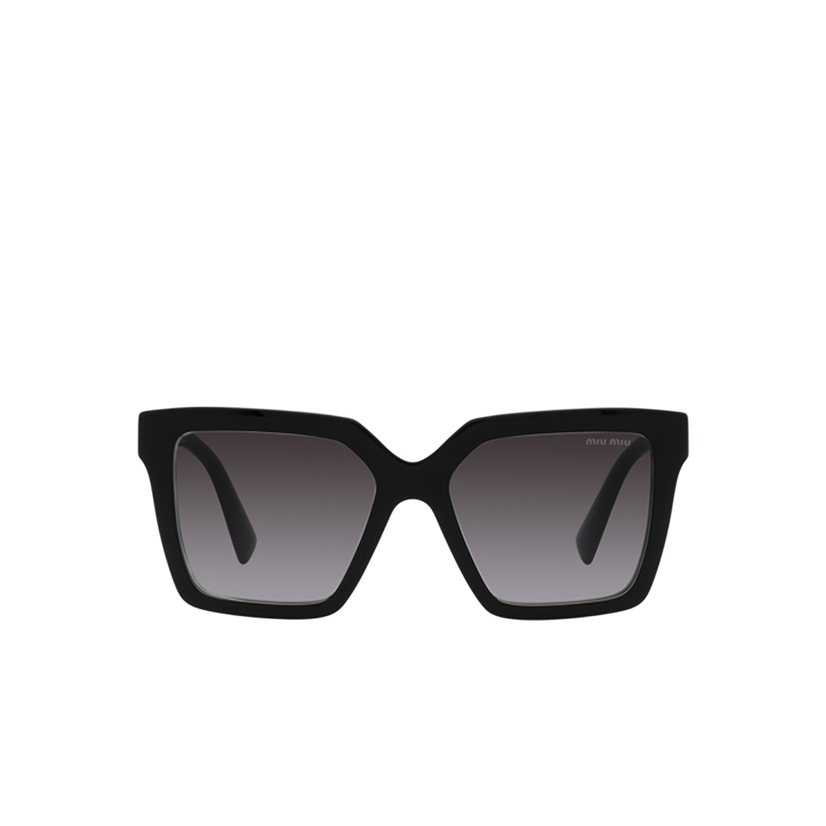 Miu Miu MU 03YS Sunglasses 1AB5D1 Black - front view