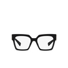 Miu Miu MU 04UV Eyeglasses 1AB1O1 black - product thumbnail 1/3