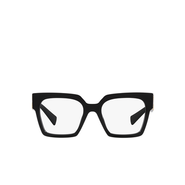 Miu Miu MU 04UV Eyeglasses 1AB1O1 black - front view
