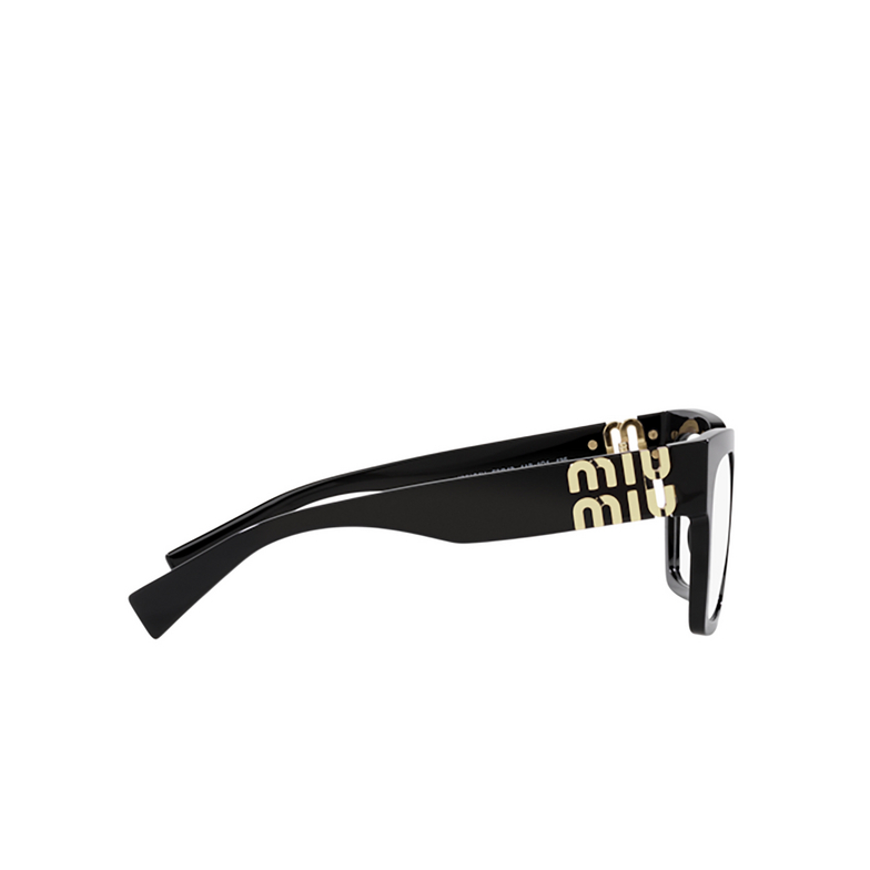 Miu Miu MU 04UV Eyeglasses 1AB1O1 black - 3/3