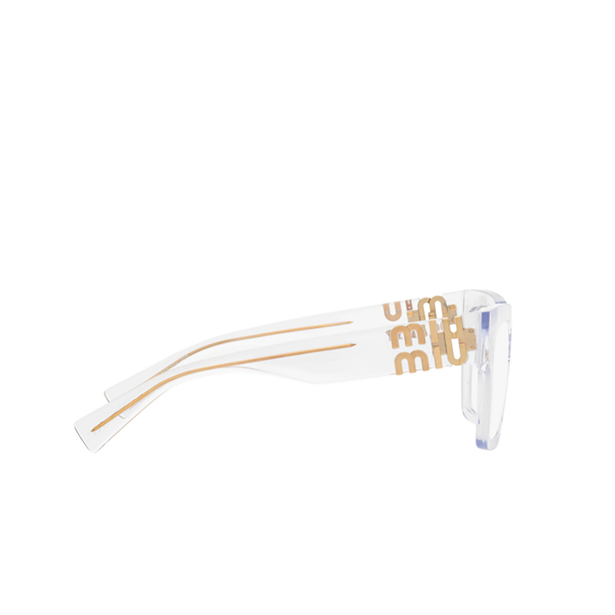 Miu Miu MU 04UV Eyeglasses 2AZ1O1 Crystal - product thumbnail 3/4