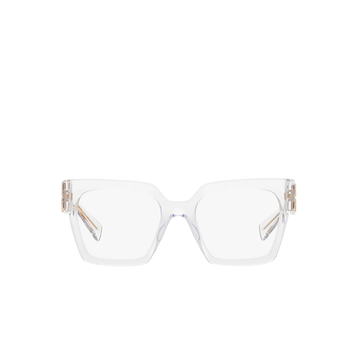 Miu Miu MU 04UV Eyeglasses 2AZ1O1 Crystal - front view