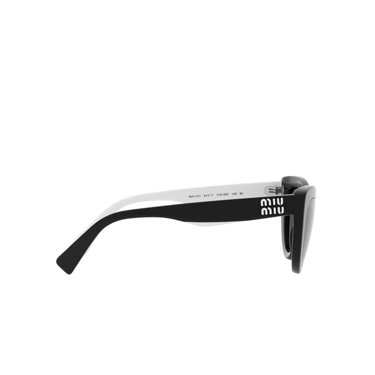 Miu Miu MU 04YS Sunglasses 10G5S0 Black - product thumbnail 3/4