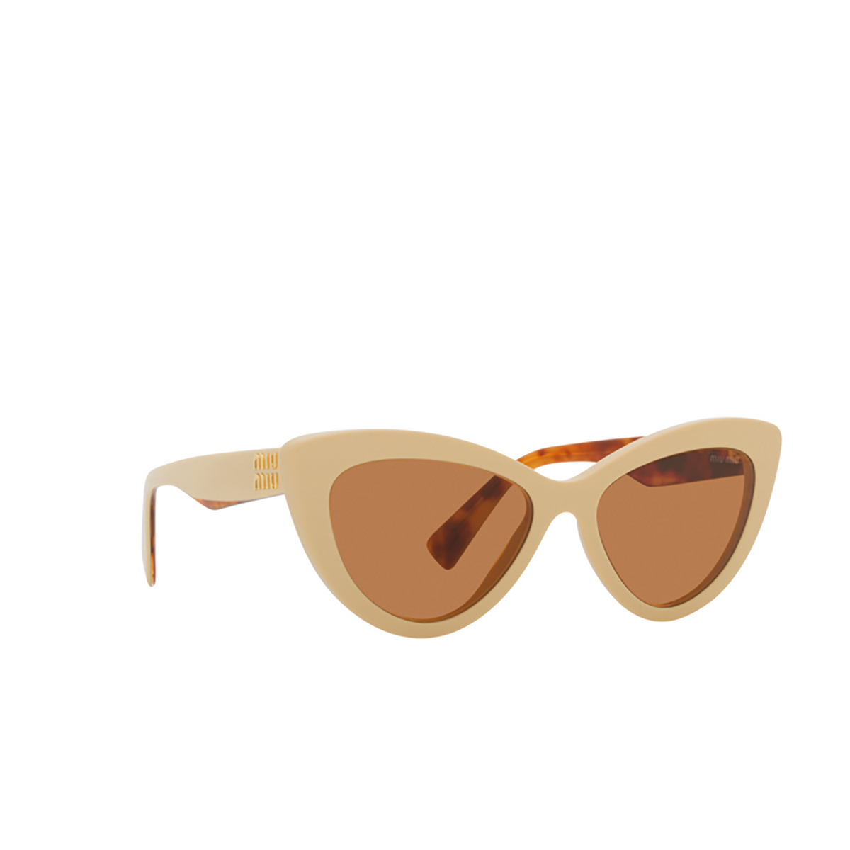 Miu Miu MU 04YS Sunglasses 10H2Z1 Beige (Beige) - product thumbnail 2/4