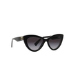 Miu Miu MU 04YS Sunglasses 1AB5D1 black - product thumbnail 2/3