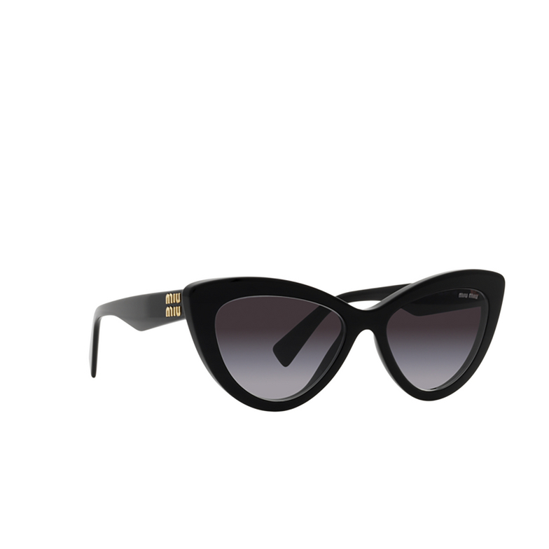 Miu Miu MU 04YS Sunglasses 1AB5D1 black - 2/3