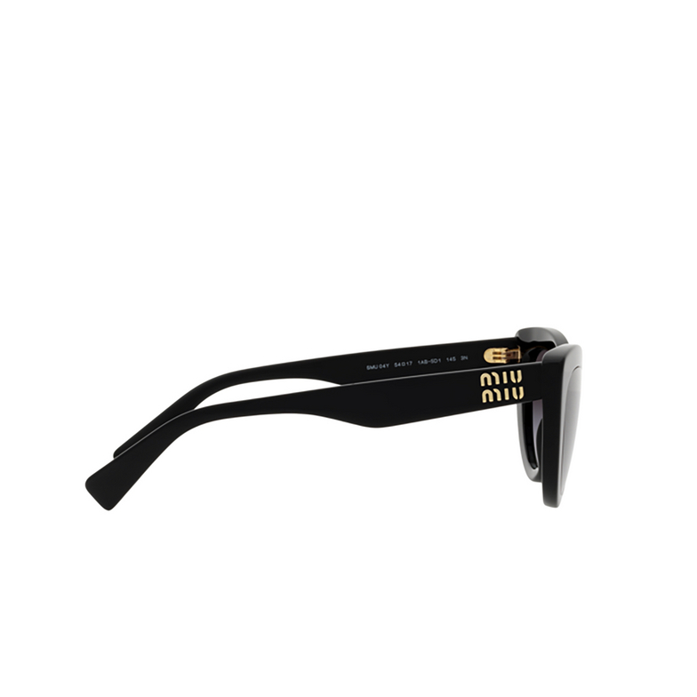Miu Miu MU 04YS Sunglasses 1AB5D1 black - 3/3
