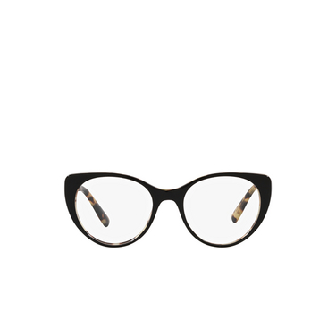 Miu Miu MU 06TV Korrektionsbrillen 3891O1 light havana / top black - Vorderansicht
