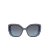 Miu Miu MU 06XS Sunglasses 02T169 light blue - product thumbnail 1/3