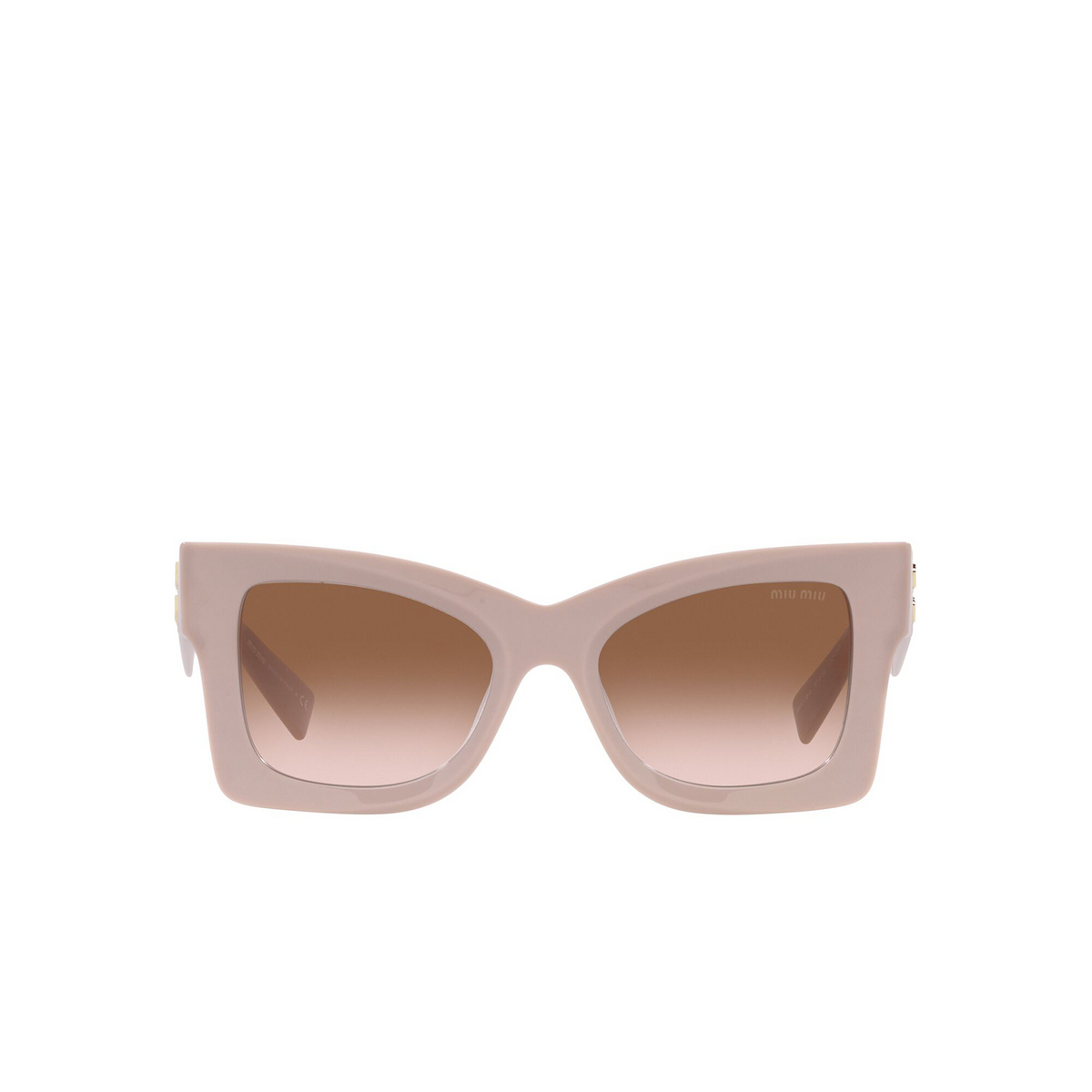 Miu Miu® Butterfly Sunglasses: MU 08WS color Pink 17C0A6 - front view.