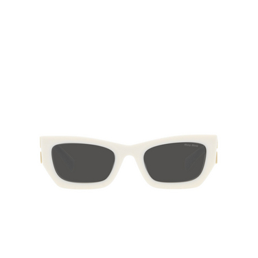 Miu Miu MU 09WS Sunglasses 1425S0 white - front view