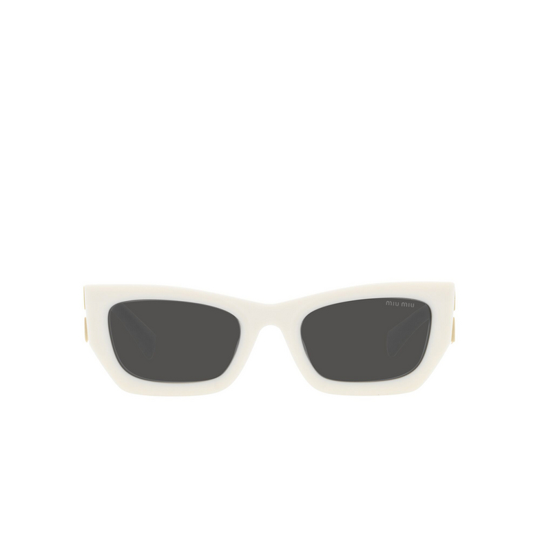 Miu Miu MU 09WS Sunglasses 1425S0 white - 1/3