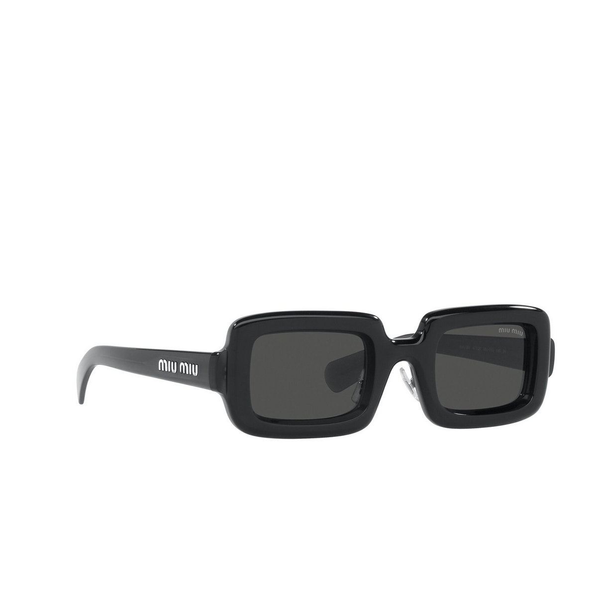 Miu Miu MU 09XS Sunglasses 06U5S0 Grey Opal - three-quarters view