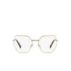 Miu Miu MU 50VV Eyeglasses 5AK1O1 gold - product thumbnail 1/3