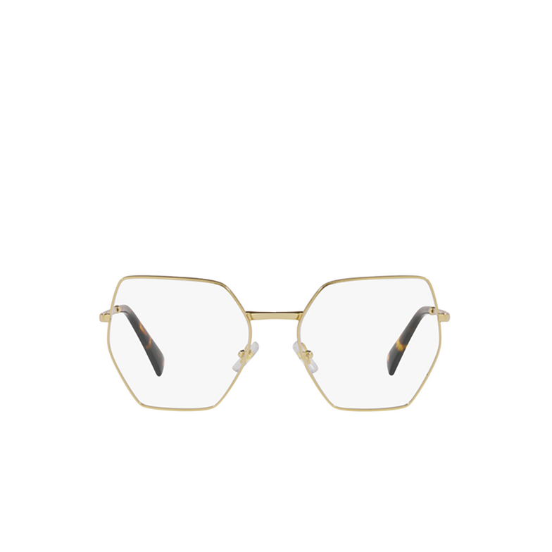 Miu Miu MU 50VV Eyeglasses 5AK1O1 gold - 1/3