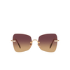 Miu Miu MU 50WS Sunglasses 7OE07P antique gold - product thumbnail 1/3