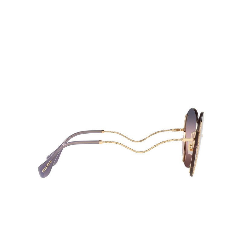 Miu Miu MU 50XS Sunglasses 5AK157 gold - 3/3