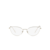 Miu Miu MU 51SV Eyeglasses 2821O1 ivory - product thumbnail 1/3