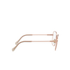 Miu Miu MU 51TV Korrektionsbrillen SVF1O1 pink gold - Produkt-Miniaturansicht 3/3