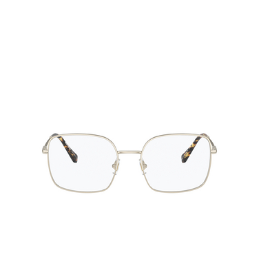 Miu Miu MU 51TV Korrektionsbrillen zvn1o1 pale gold - Vorderansicht