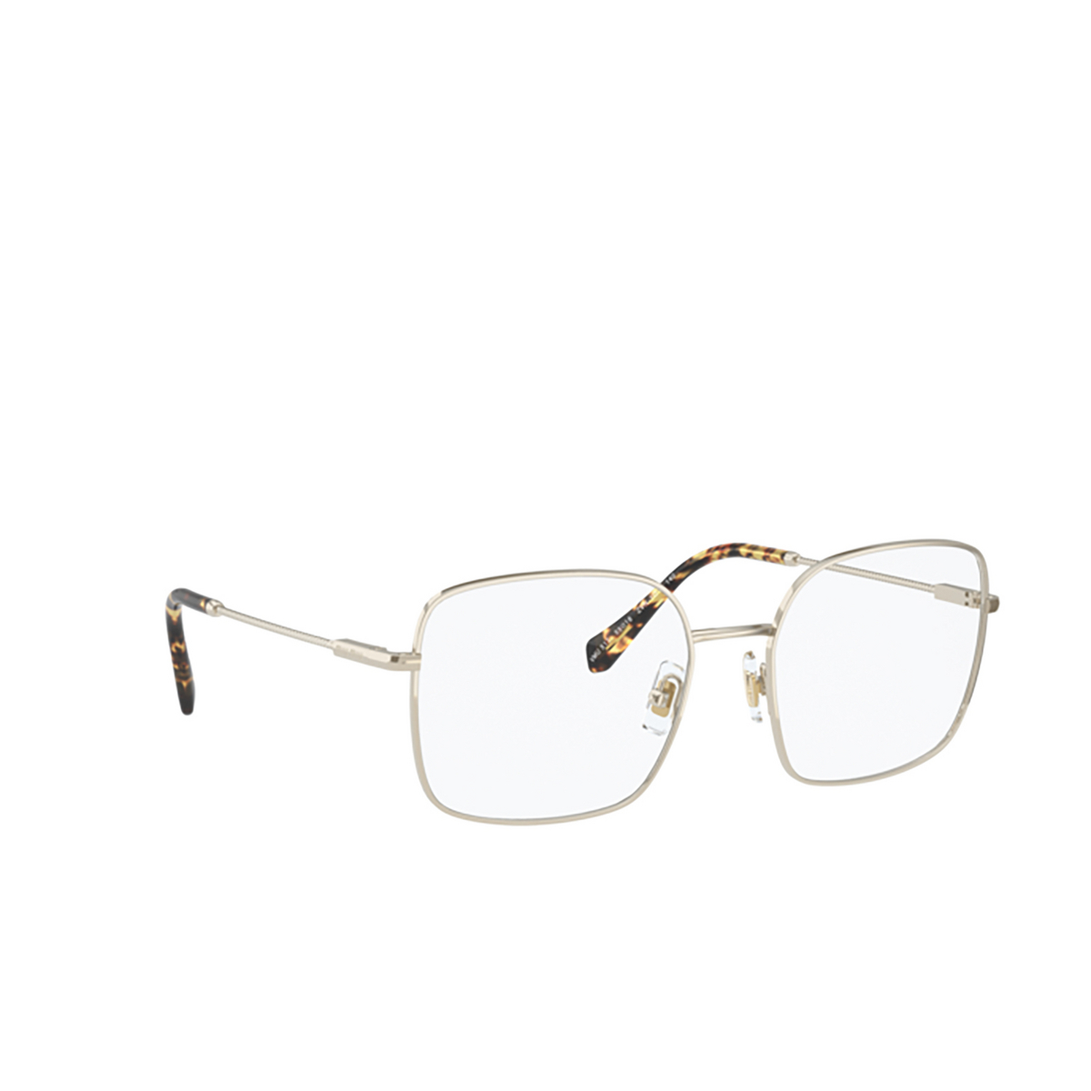 Miu Miu MU 51TV Eyeglasses ZVN1O1 Pale Gold - 2/4