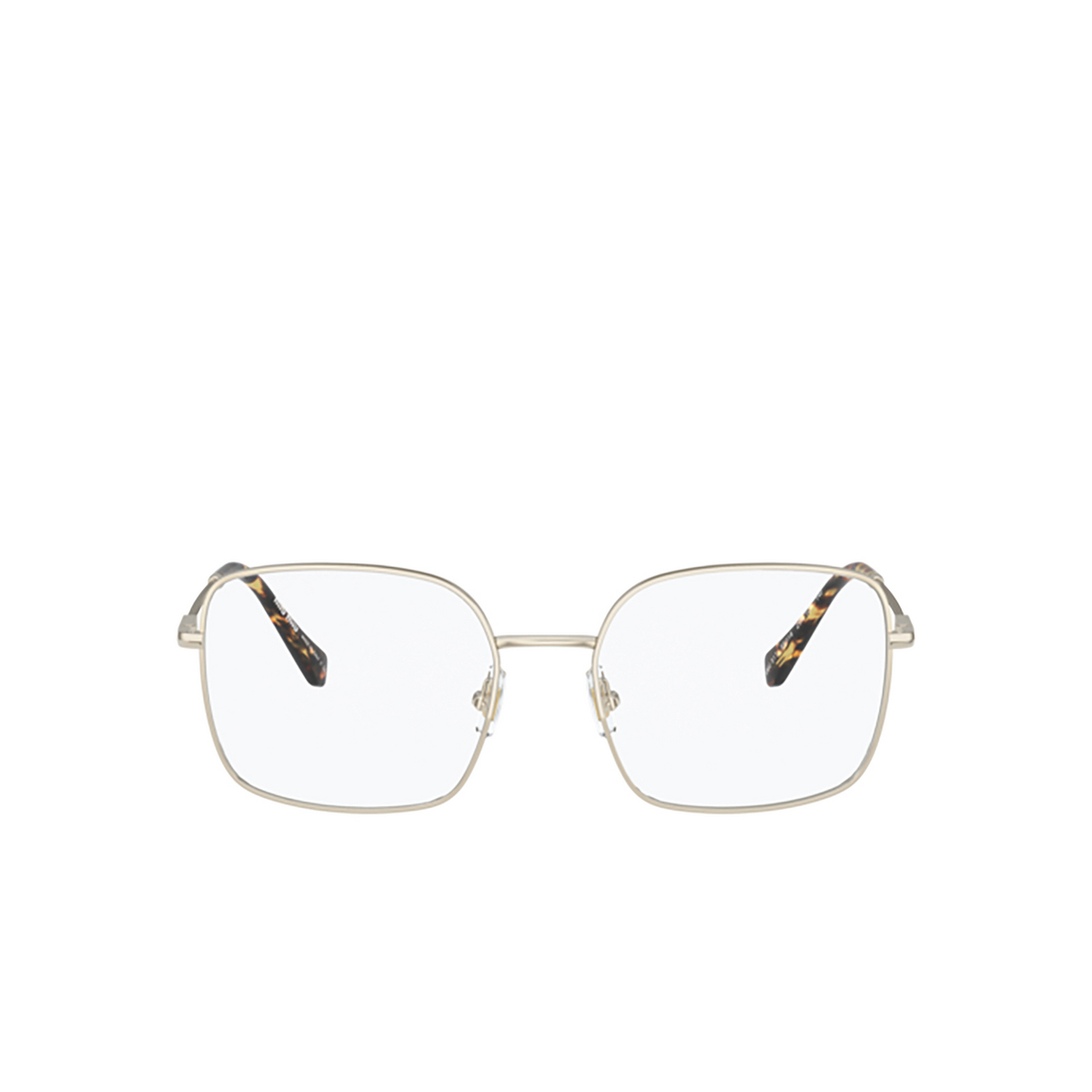 Miu Miu MU 51TV Eyeglasses ZVN1O1 Pale Gold - product thumbnail 1/4
