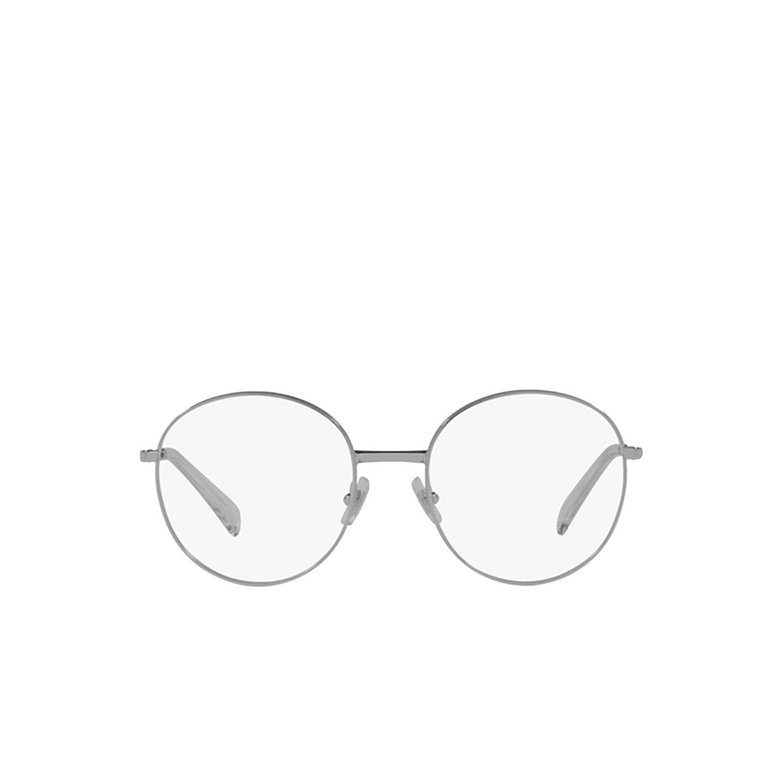 Miu Miu MU 51VV Eyeglasses 1BC1O1 silver - 1/3
