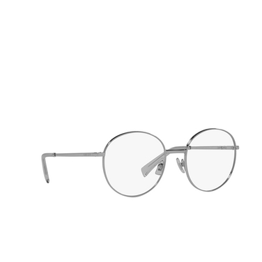 Miu Miu MU 51VV Korrektionsbrillen 1BC1O1 silver - Dreiviertelansicht