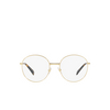 Miu Miu MU 51VV Eyeglasses 5AK1O1 gold - product thumbnail 1/3