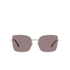 Miu Miu MU 51WS Sunglasses ZVN05P pale gold - product thumbnail 1/3