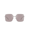 Miu Miu MU 51YS Sunglasses 1BC03V silver - product thumbnail 1/3